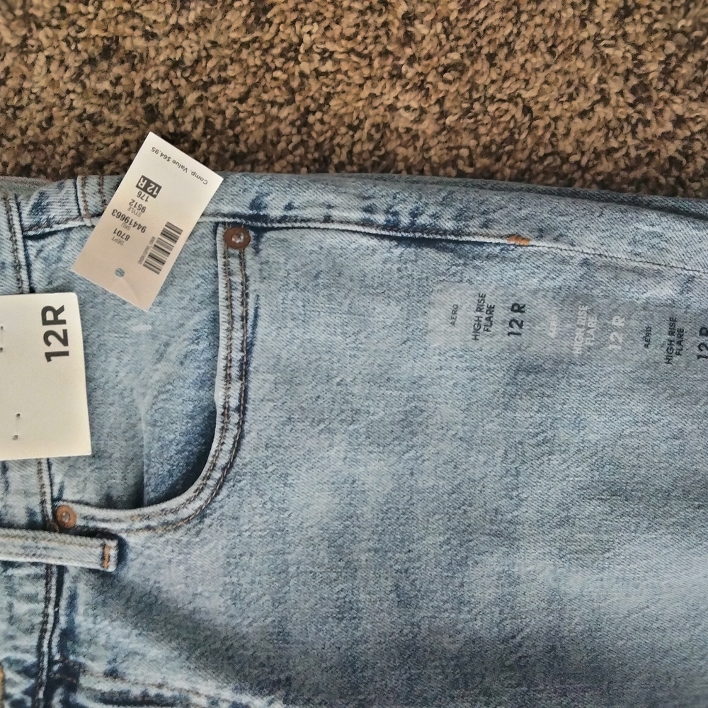 NWT Aeropostale women's Sz 12 Highrise Flare Pants